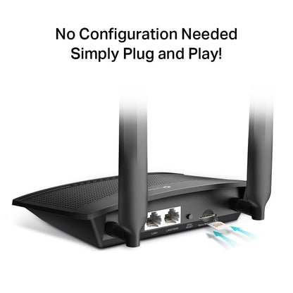TP-Link TL-MR100 300Mbps Wireless N 4G Open Line LTE Router TP-Link TL-MR100 300Mbps Wireless N 4G LTE Router Router TP-Link PLAYBOOKSTORE 6935364088804 6935364088804
