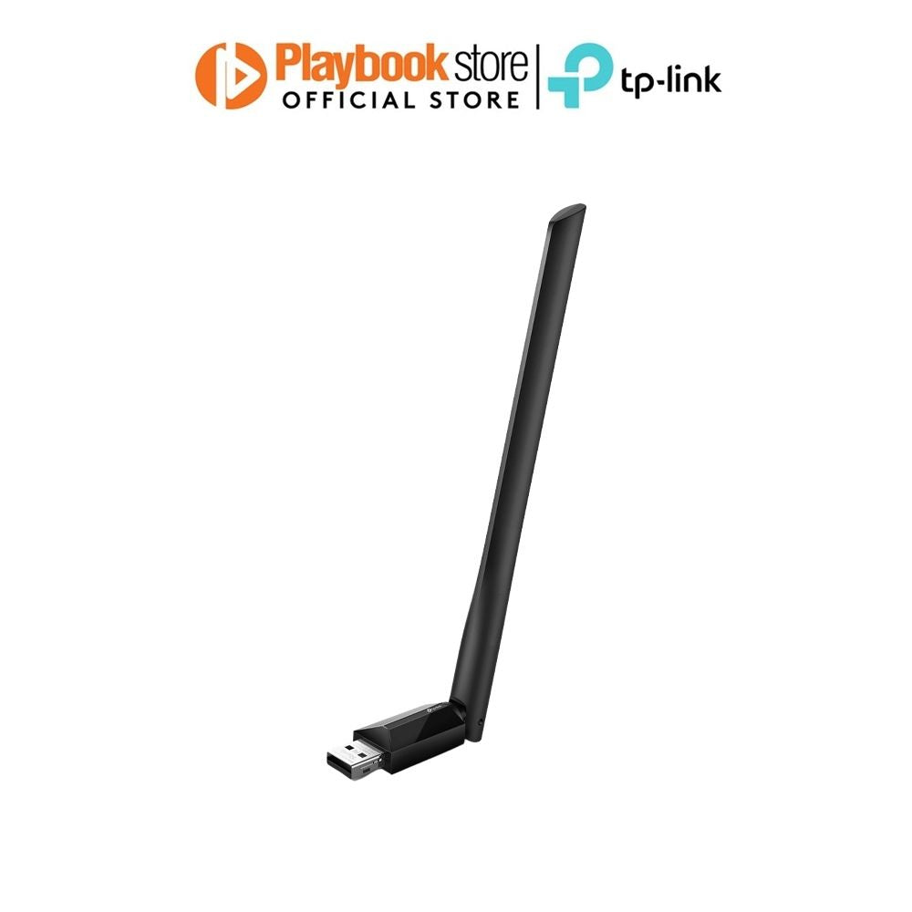TP-Link Archer T2U Plus AC600 High Gain Wireless Dual Band USB Adapter Wi-Fi Dongle - PLAYBOOKSTORE -  - 