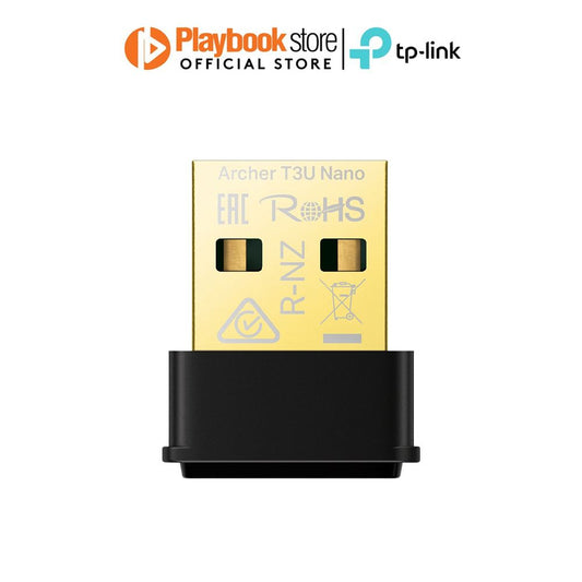 TP-Link Archer T3U Nano AC1300 Wireless MU-MIMO USB Adapter - PLAYBOOKSTORE -  - 