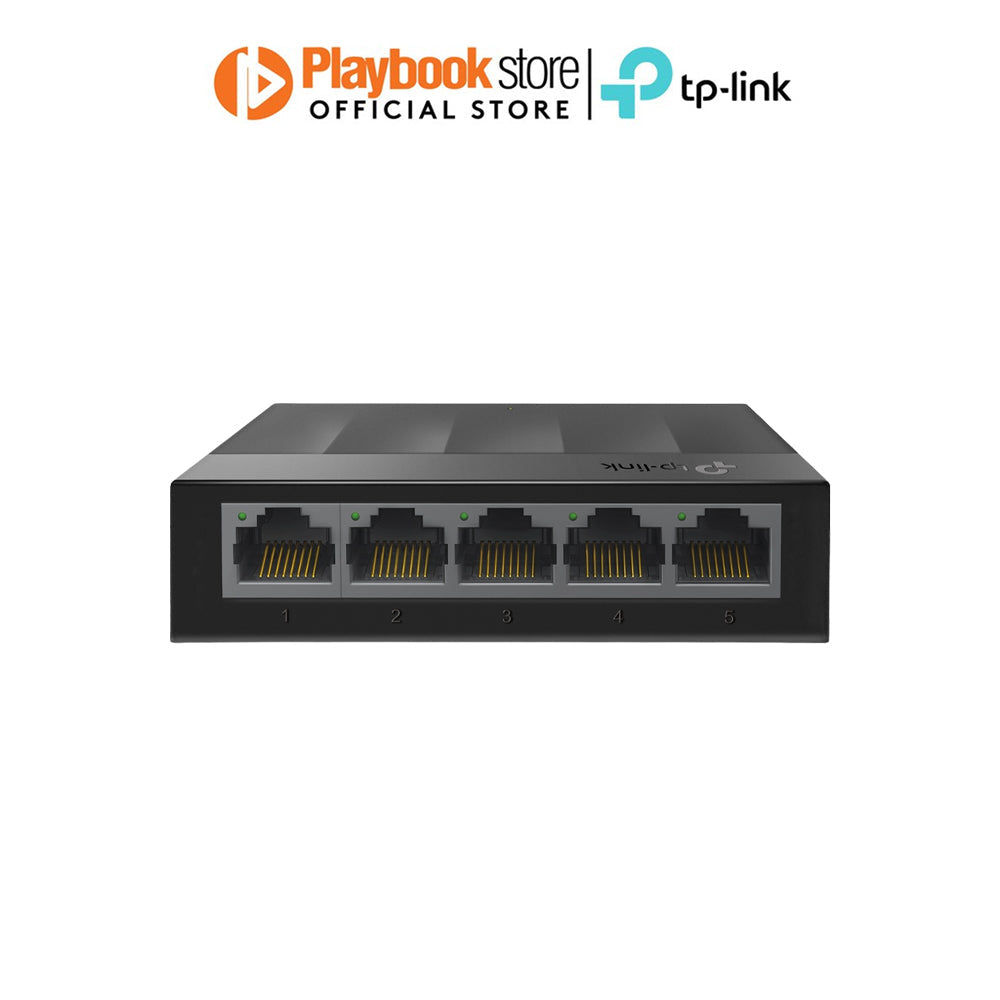 TP-Link LS1005G 5-Port 10/100/1000Mbps Desktop Switch Network Hub - PLAYBOOKSTORE -  - 