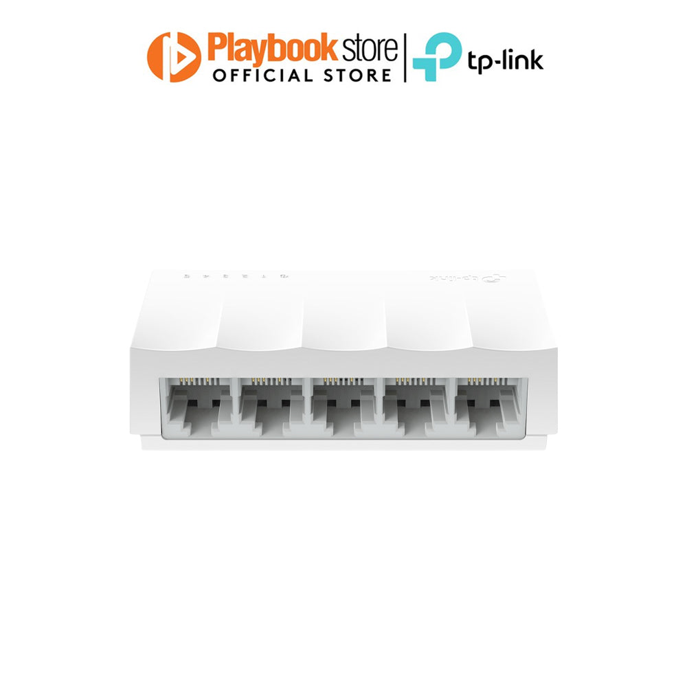 TP-Link LS1005 5 Port 10/100Mbps Ethernet Network Desktop Switch - PLAYBOOKSTORE -  - 