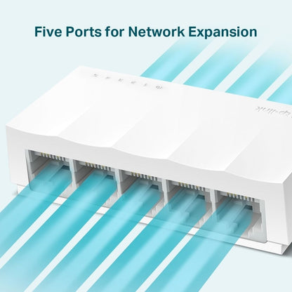 TP-Link LS1005 5 Port 10/100Mbps Ethernet Network Desktop Switch - PLAYBOOKSTORE -  - 
