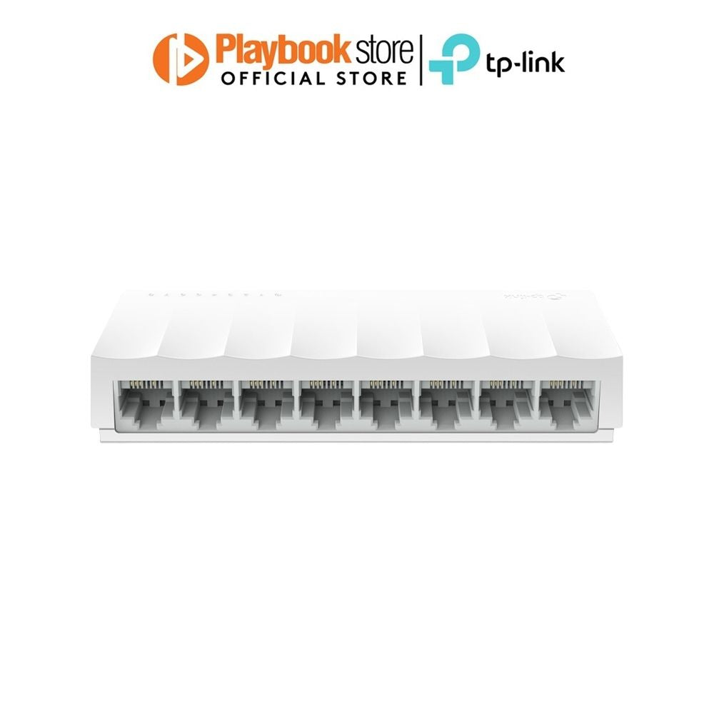 TP-Link LS1008 8-Port 10/100Mbps Desktop Network Switch - PLAYBOOKSTORE -  - 