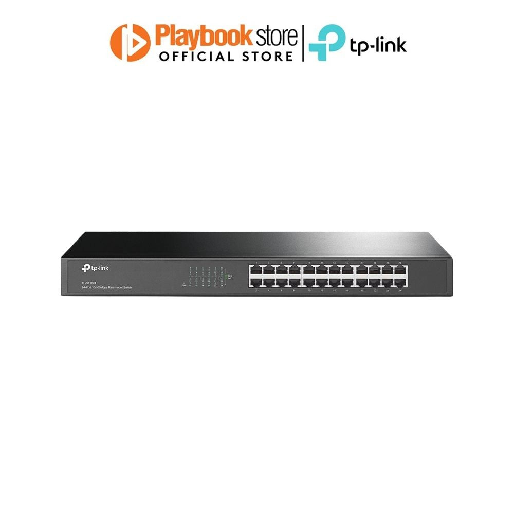TP-Link TL-SF1024 24-Port 10/100Mbps Rackmount Switch Network Hub - PLAYBOOKSTORE -  - 