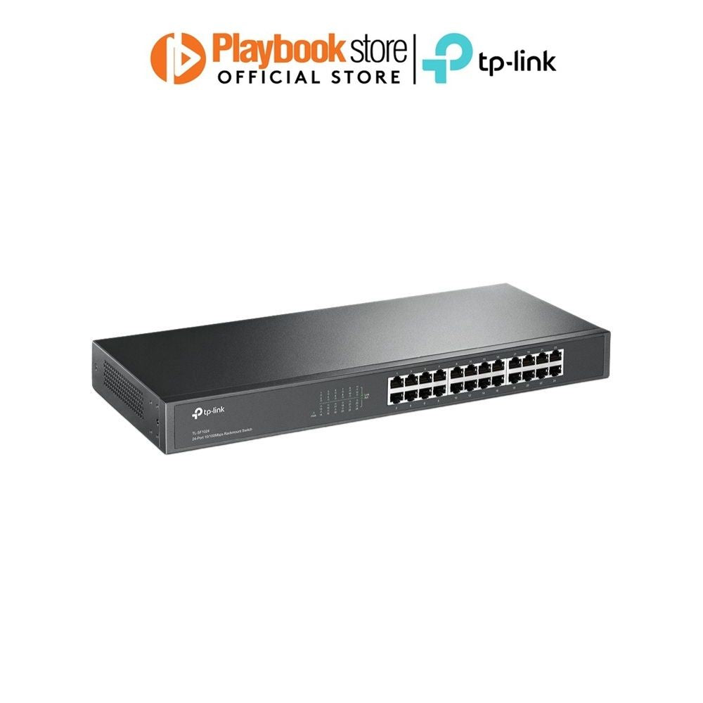 TP-Link TL-SF1024 24-Port 10/100Mbps Rackmount Switch Network Hub - PLAYBOOKSTORE -  - 