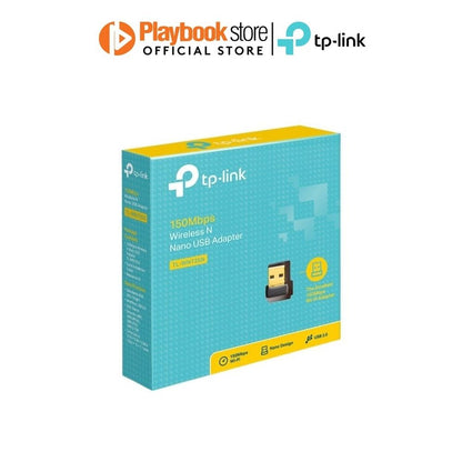 TP-Link TL-WN725N 150Mbps Wireless N Nano USB Adapter - PLAYBOOKSTORE -  - 