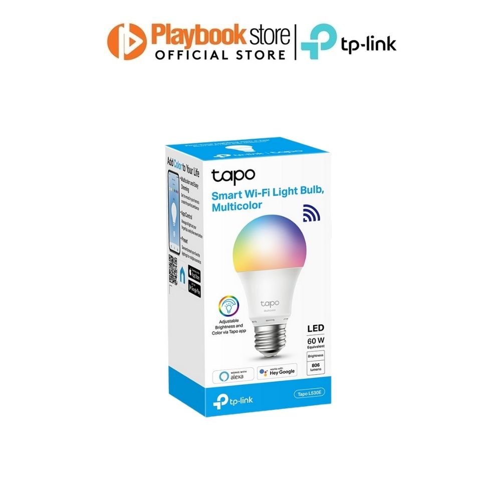 TP-Link Tapo L530E Multicolor Smart Wi-Fi Light Bulb - PLAYBOOKSTORE -  - 