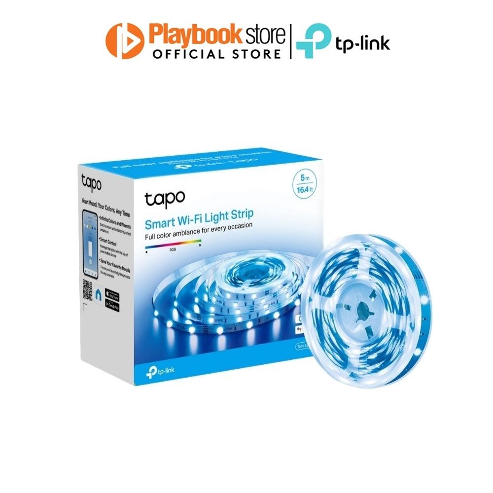 TP-Link Tapo L900-5 Multicolour Dimmable Smart Wi-Fi Light Strip - PLAYBOOKSTORE -  - 