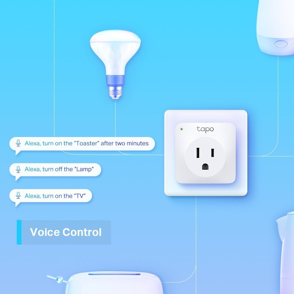 TP-Link Tapo P100 Mini Smart Wi-Fi Socket Plug - PLAYBOOKSTORE -  - 