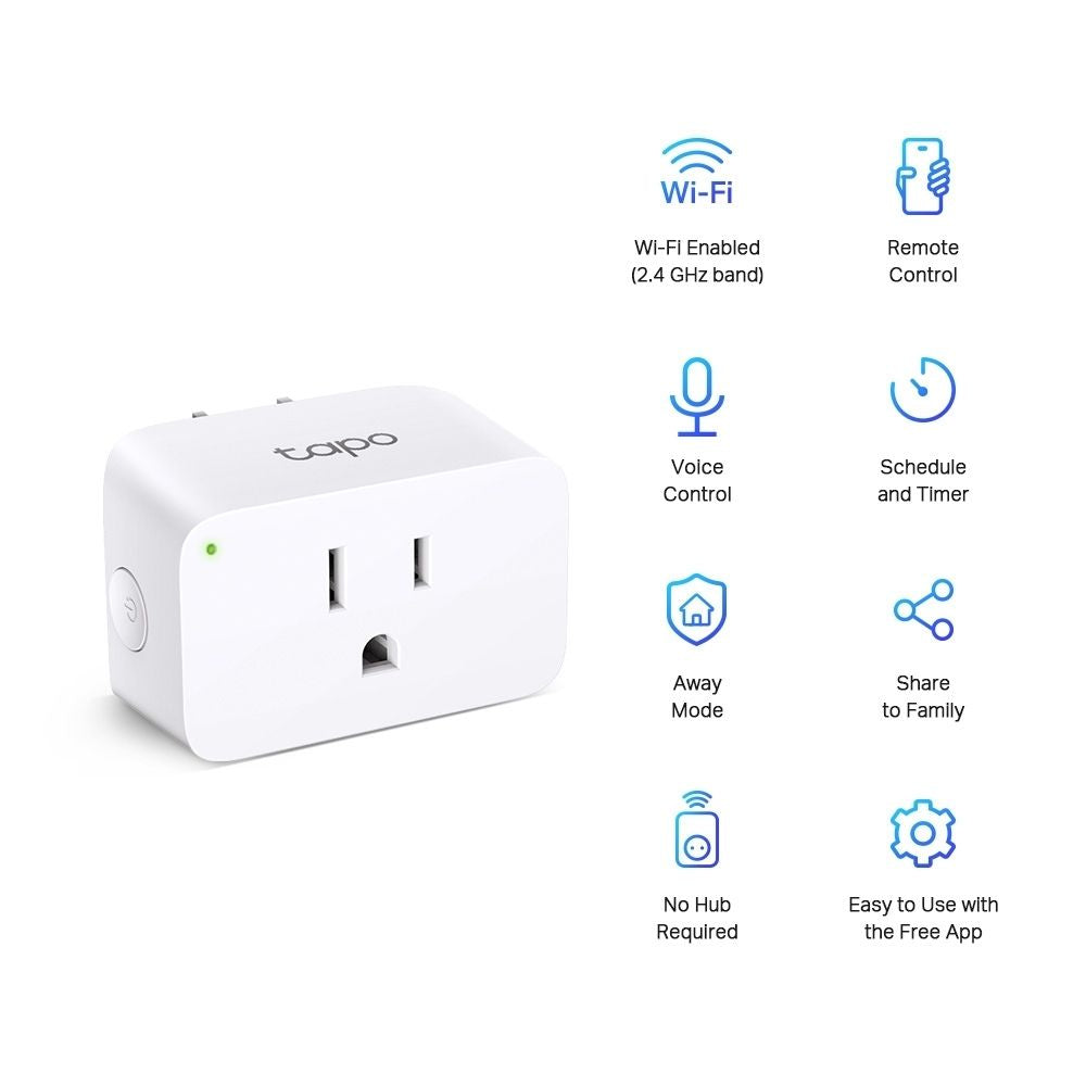 TP-Link Tapo P105 Mini Smart Wi-Fi Socket Plug - PLAYBOOKSTORE -  - 