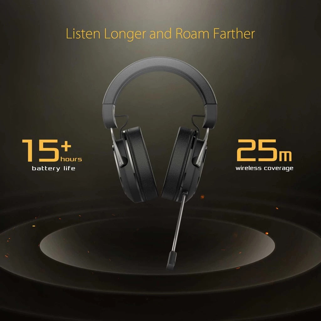 Asus TUF Gaming H3 Featuring 7.1 Surround Sound Deep Bass Wireless Headset