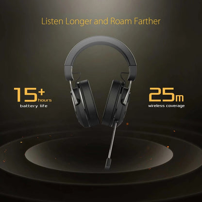 Asus TUF Gaming H3 Featuring 7.1 Surround Sound Deep Bass Wireless Headset