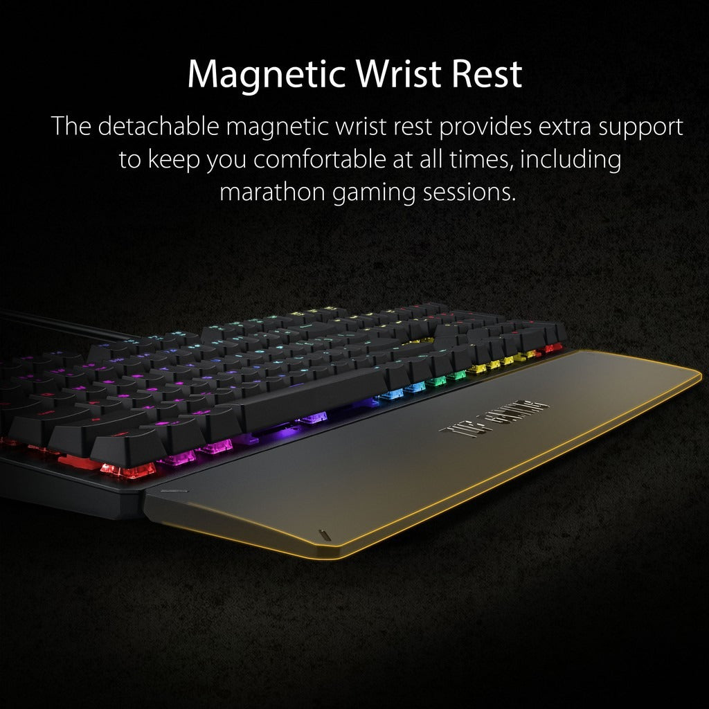 Asus TUF Gaming K3 Mechanical Switch Wired RGB Keyboard With Aura Sync Lighting