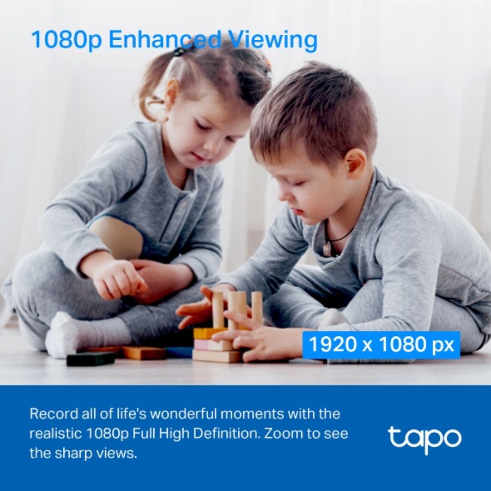 TP-Link Tapo C200 Pan/Tilt 360 1080P Night Vision Home Security Wi-Fi Camera