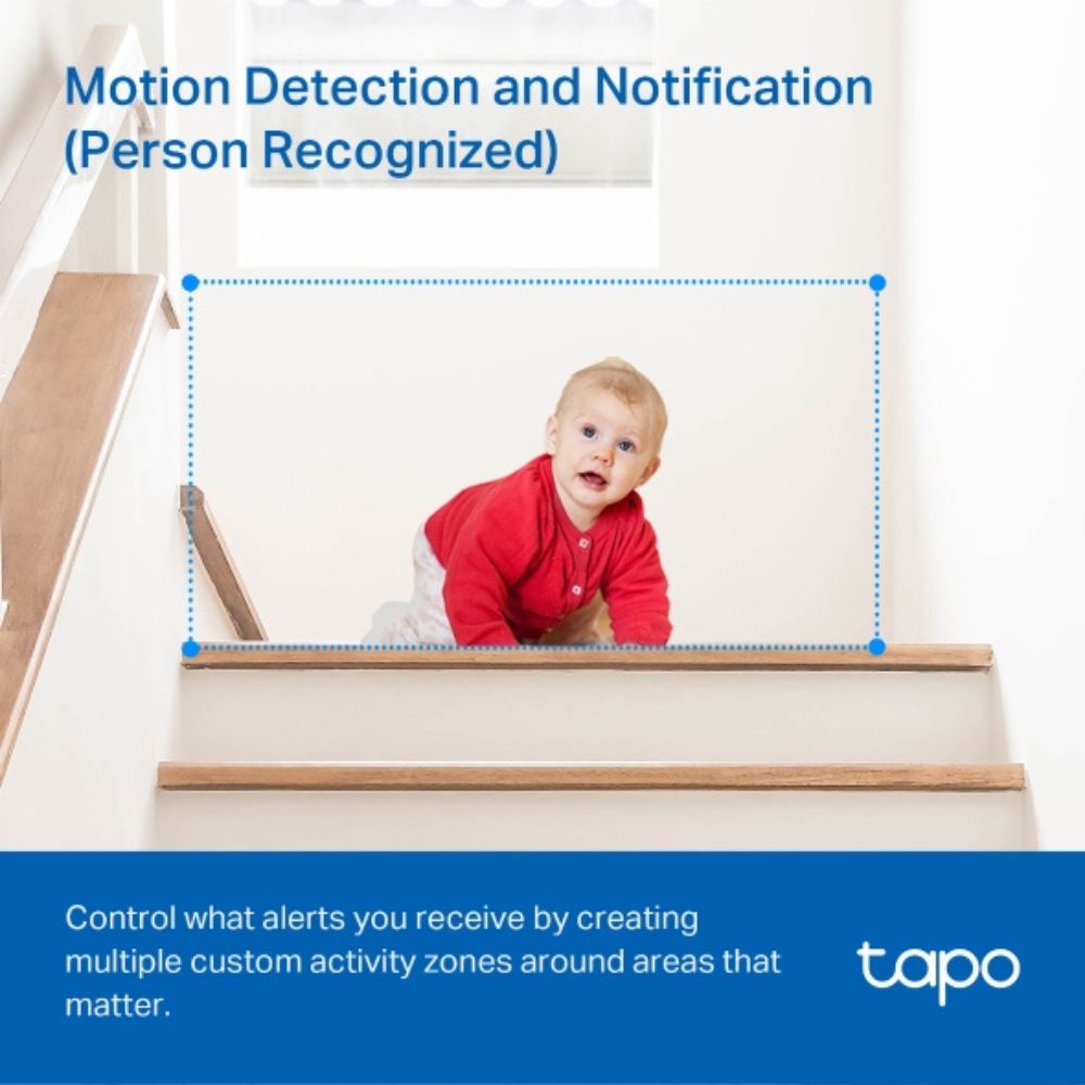 TP-Link Tapo C200 Pan/Tilt 360 1080P Night Vision Home Security Wi-Fi Camera