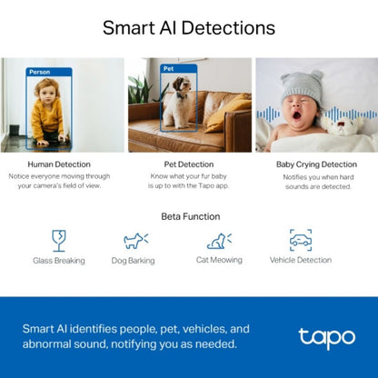 TP-Link Tapo C220 Pan/Tilt Home Security Wi-Fi Camera