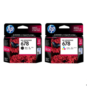 The Playbook Store - HP 678 Original Ink Advantage Bundle Set (Black/Tri-color)