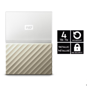 The Playbook Store - WD My Passport Ultra 4TB USB 3.0 Slim Metal Hard Drive