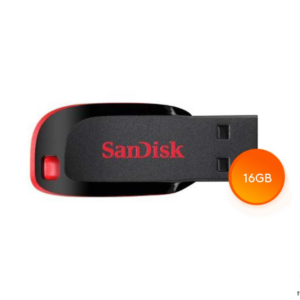The Playbook Store - SanDisk Cruzer Blade 16GB USB 2.0 Flash Drive