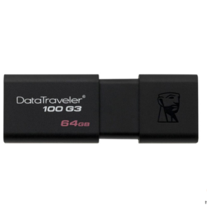 The Playbook Store - Kingston 64GB USB 3.0 Flash Drive (DT100G364GBFR)