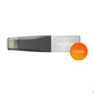 The Playbook Store - SanDisk iXpand Mini 32GB OTG Flash Drive for iPhone and iPad