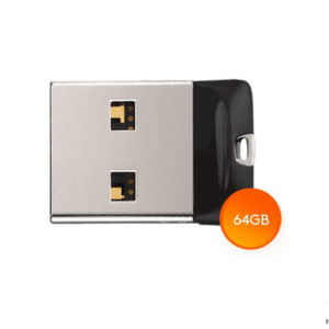 The Playbook Store - SanDisk Cruzer Fit 64GB USB 2.0 Flash Drive