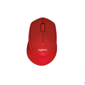 The Playbook Store - Logitech M331 Silent Plus Wireless Mouse (Red)