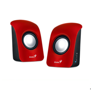 The Playbook Store - Genius SP-U115 USB Powered Speakers (Red)