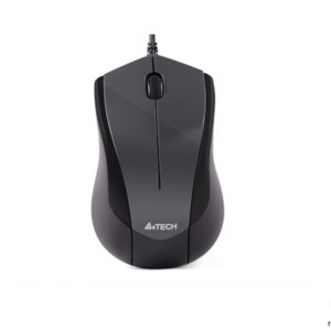 The Playbook Store - A4Tech N-400-1 V-Track Optical Mouse (Gloss Grey)