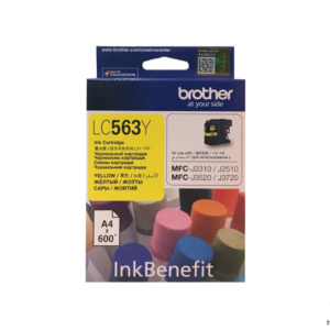The Playbook Store - Brother LC563Y Genuine Ink Cartridge (Yellow)