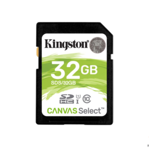 The Playbook Store - Kingston 32GB Canvas Select SDHC Memory Card (SDS/32GB)